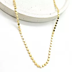 Chocker Bolinhas Achatadas Banhada a Ouro - Vila das Pratas e Semijoias 