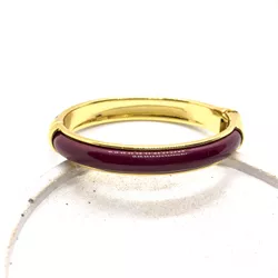 Bracelete Cherry Red Banhado a Ouro - Vila das Pratas e Semijoias 