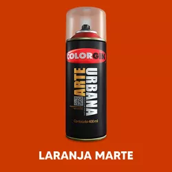 Spray Arte Urbana 400ml - Laranja Marte - 205... - VIVA COR TINTAS