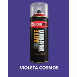 Spray Arte Urbana 400ml - Violeta Cosmos - 20... - VIVA COR TINTAS