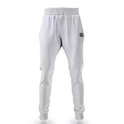 Calça Moletom Jogger Cargo Branco de W2 Masculina - W2 STORE