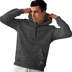 Moletom Masculino Chumbo Básico Flanelado Com Capu... - W2 STORE