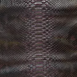 Couro de cobra acabado/curtido BC (Python reticula... - Exotic Couros