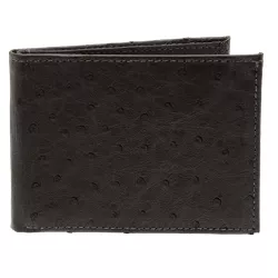 Carteira MINI em Couro de Avestruz (Struthio camel... - Exotic Couros
