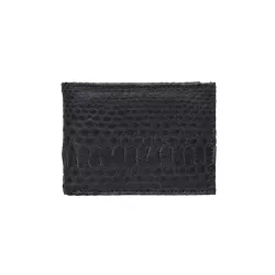 Carteira MINI em Couro de Cobra (Python reticulatu... - Exotic Couros