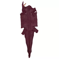 Couro de Jacare Acab. HB (Caiman Yacare) - Rosa Ce... - Exotic Couros