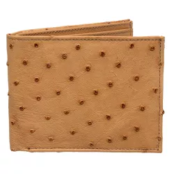 Carteira MINI em Couro de Avestruz (Struthio camel... - Exotic Couros