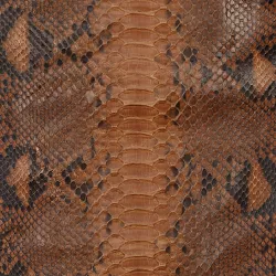 Couro de cobra acabado/curtido FC (Python reticula... - Exotic Couros