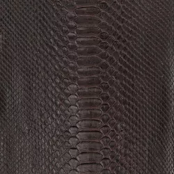 Couro de cobra acabado/curtido BC (Python reticula... - Exotic Couros