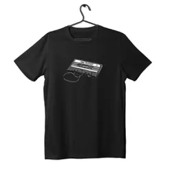 Camiseta Hubpodcast Fita Preta - KAHSH STORE MARKETPLACE