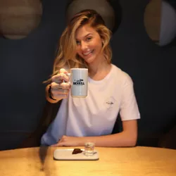 Camiseta Boho Coffee Branca - KAHSH STORE MARKETPLACE