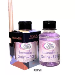 Difusor de Ambiente Mini Quim Eco Lavanda - 100 ML... - QUIM - AROMA