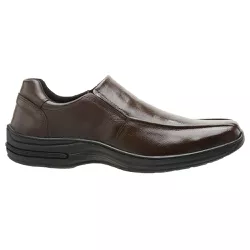Sapato Social Confort Masculino Café - 5030C - Yep Store