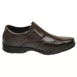 Sapato Social Confort Masculino Café - 5080C - Yep Store