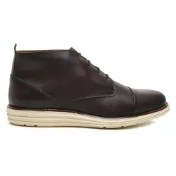 Sapato Casual Oxford Masculino Cano Médio Café - 1... - Yep Store