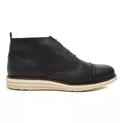 Sapato Casual Oxford Masculino Cano Médio Marinho ... - Yep Store