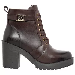 BOTA FEMININA CADARÇO CAFÉ - BOTA FEMININA CADARÇO... - ZAFREM