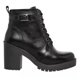 BOTA FEMININA CADARÇO PRETO - BOTA FEMININA CADARÇ... - ZAFREM