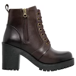 BOTA FEMININA CONFORT CAFÉ - BOTA FEMININA CONFORT... - ZAFREM