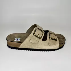 Sandália Birken Anatômica Creme - ZB510 - ZAROUHI