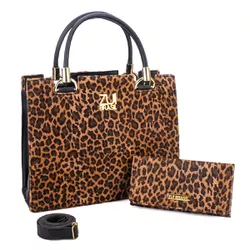 Kit Bolsa Feminina Castelo Onça Pêlos - Zuí Brasil... - ZUÍ BRASIL