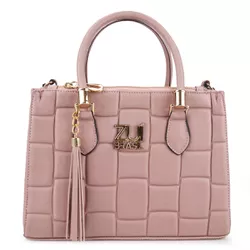 Bolsa Feminina Luxo Lorena Linea Rosa Zuí Brasil -... - ZUÍ BRASIL
