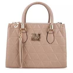 Bolsa Feminina Luxo Lorena Triângulo Nude Zuí Bras... - ZUÍ BRASIL