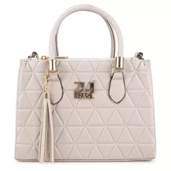 Bolsa Feminina Luxo Lorena Triângulo Off White Zuí... - ZUÍ BRASIL