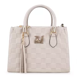 Bolsa Feminina Luxo Lorena Xadrez Off White Zuí Br... - ZUÍ BRASIL