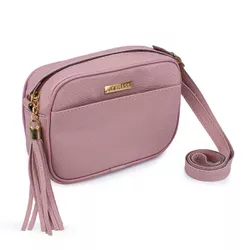 Bolsa Zuí Brasil Transversal Quadrada Rosa Bolso -... - ZUÍ BRASIL