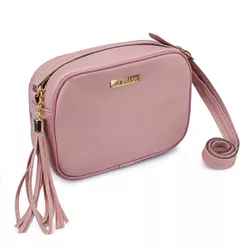 Bolsa Zuí Brasil Transversal Quadrada Relax Rosa -... - ZUÍ BRASIL