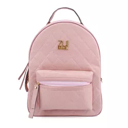Mochila Grande Matelassê Rosa Zuí Brasil - 10474 - ZUÍ BRASIL