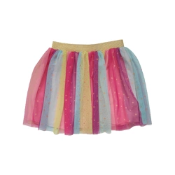 Vestuário infantil Saia tule Rosa bebe