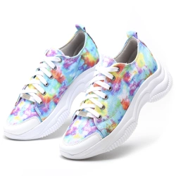 TÊNIS SNEAKER PLATAFORMA STAR ONE FEMININO TIE DYE ORIGENS