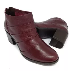 Bota Audrey - Bordô - A de Acessórios | Sapatos Femininos