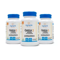 COMBO 3X OMEGA 3 NEURAL HC 70 180 CÁPSULAS (3X60) ... - Ágape Manipulação