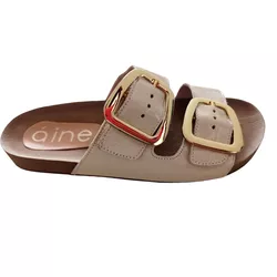 Sandália Slide Viena - Off Whi... - ÁINE STORE