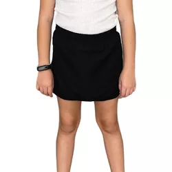 Short Saia Tactel Escolar C/ Elástico Cordão Ajust... - ALIARTE CONFECÇÕES