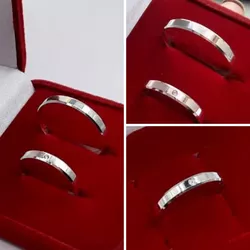 PROMOÇÃO RELÂMPAGO - Aliança de Prata- Par - ALIANÇAS RAINHA VIRTUAL 