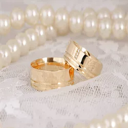 Aliança de Ouro 18k O PAR - RJ87 - ALIANÇAS RAINHA VIRTUAL 