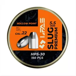 Chumbinho Slug 5.5 Chumbo Premium Cup 1,94g 30gr 1... - Airsoft e Armas de Pressão Azsports 