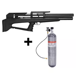 Carabina de Pressão PCP P35 Blackened 5,5 + Kit Sc... - Airsoft e Armas de Pressão Azsports 