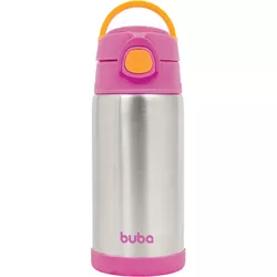 Garrafa Termica Parede Dupla 420 ML BUBA - ROSA - ... - BEDOT