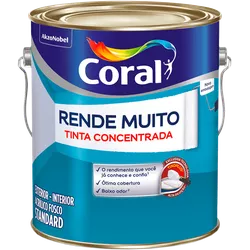 RENDE MUITO CORAL 3.6L BRANCO - Belacor Tintas