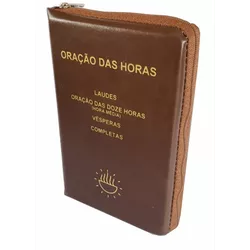 ORAÇÃO DAS HORAS COM ZÍPER - 1623 - Benedictus Livraria Católica