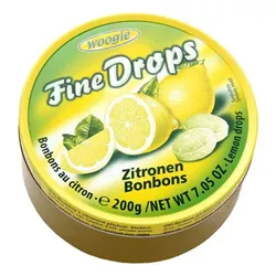 Bala Lata Fine Drops Limão 200g - bestcandyz