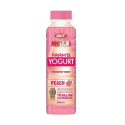 Refresco Farms Okf Yogurt Pessego 500ml - bestcandyz