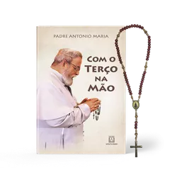 Livro: Com o Terço na Mão + Terço - 29472 - Betânia Loja Catolica 