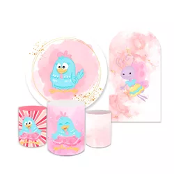 Kit Capa Painel + Trio Cilindros Kit Romano Galinh... - Loja | Bibi Painéis