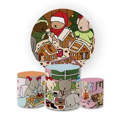 Kit Capa Painel Redondo + Trio Cilindros Bobbie Go... - Loja | Bibi Painéis